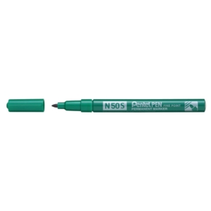 Pennarello indelebile Pentel Pen N50S punta conica 3.8 mm Verde N50S-D