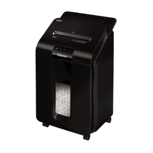 Distruggidocumenti P-4 uso moderato FELLOWES AutoMax™ 100M Nero taglio a mini-frammento 4x10mm - 23 litri