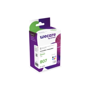 Cartucce Ink-jet compatibili Epson C13T08074011 - WECARE (conf.6 colori)