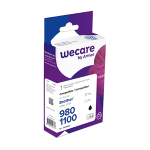 Cartuccia Ink-jet compatibile Brother LC-1100BK Nero WECARE