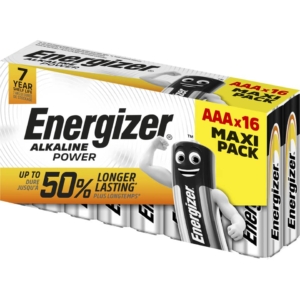 Batterie Ministilo ENERGIZER Alkaline Power AAA - E300171705 (conf.16)