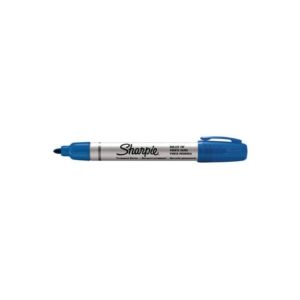 Pennarelli indelebili Blu Sharpie Metal punta tonda - 1,4 mm - S0945730 (conf.12)