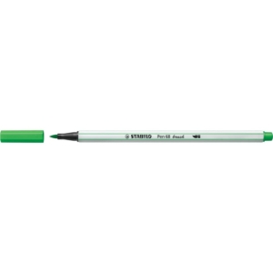 Pennarello Stabilo Pen 68 brush - punta a pennello - M 1 mm verde chiaro 568/33