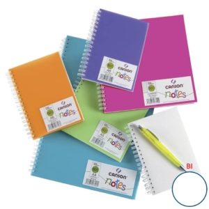 Blocco spiralato Canson A5 - 50 fogli - Colore Assortito C200003026