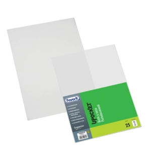 Buste Trasparenti a sacco FAVORIT Upocket liscia superior 21x31 cm - 100460100 (conf.25)