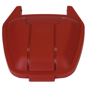 Coperchio per bidone portarifiuti Rubbermaid Mobile Bin 100 litri - Rosso R039246