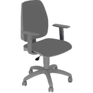 Sedia girevole con braccioli Grigio scuro - Unisit Jupiter Eco smart - polipropilene - JPQG/BRNG/ET