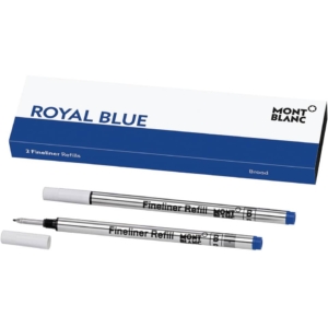 Refill per fineliner Montblanc Broad Royal - Blu - MB128249 (conf.2)