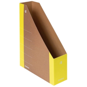 Portariviste in cartone formato A4 dorso 5 cm Donau Giallo