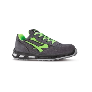 Scarpe antinfortunistiche basse Point S1P U-Power nylon Grigio - Verde n° 42