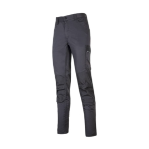 Pantalone da lavoro Meek U-Power Grigio acciaio - 6 tasche - Taglia L - HY179GI MEEK L