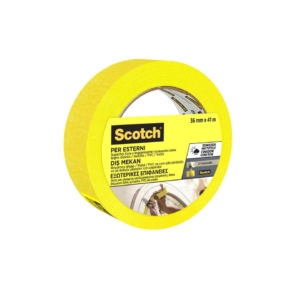 Nastro di mascheratura per superfici esterne Scotch® 2097 - 36 mm x 41 m - Giallo 2097IGT36