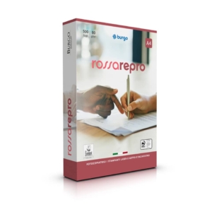 Carta per fotocopie Burgo Reprorossa A4 80g/m² - Risma da 500 fogli 8133