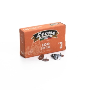 Puntine da disegno in acciaio Leone Dell'Era N° 3 testa Ø11,5 mm - scatola di cartone da 100 pezzi - PL3