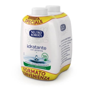 Ricariche sapone Neutro Roberts Idratante con glicerina - 200 ml - R908133 (conf.2)