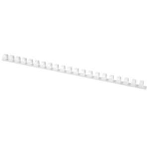 Dorsi a spirale in PVC per rilegatura Q-Connect 14 mm - colore Bianco - KF24052 (conf.100)