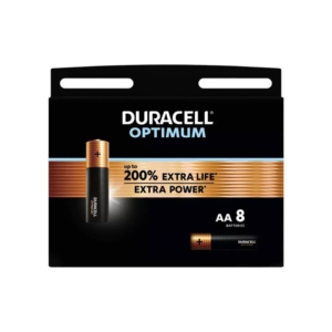 Batterie alcaline Duracell Optimum Stilo AA - MN1500 mAh - DU0035-05000394137691 (conf.8)