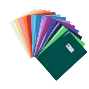 Copriquaderno con etichetta Favorit Coprimaxi Beat - A4 in PVC laccato - 180 μm verde chiaro - 100500890