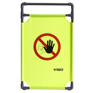 Estensione per barriera Viso Travolite - Grigio/Giallo - 570x1000 mm