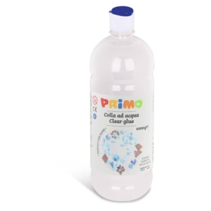 Colla ad acqua Primo Trasparente bottiglia 1000 ml con tappo dosatore