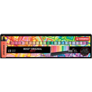 Evidenziatori Stabilo Boss Arty - Colori Assortiti 70/23-01-T-20 (conf.23)