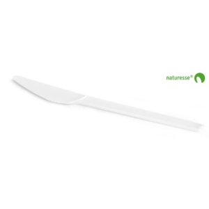Coltelli in CPLA BIO Bianco compostabile smart - Scatolificio del Garda (conf.50)