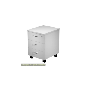 Cassettiera a tre cassetti smontata Artexport Presto 43x52x59,5 cm - Grigio 60021-9