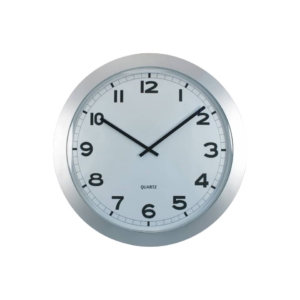 Orologio da parete Methodo Extralarge - Ø60 cm - silver V150710