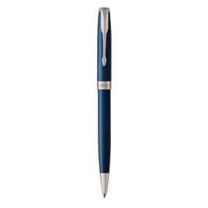 Penna a sfera Parker Sonnet punta M inchiostro Nero Subtle Blue CT 1931536