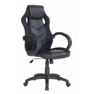 Poltrona gaming per adulti Serena Group Las Vegas L61 x P66 x H106/116 cm - Nero