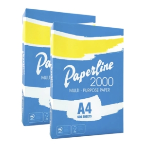 Carta fotocopie Paperline2000 - A4 - Bianco (5 risme da 500 fogli)