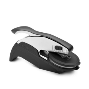 Ideal Seal 970051/LS Cromo - Timbro a secco PERSONALIZZATO - pressa Ø51 mm - con borsa deluxe