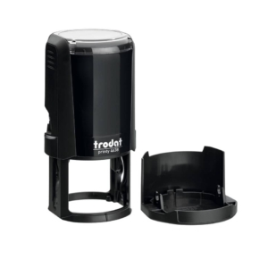 Timbro di testo personalizzato Trodat Printy 4638 - Ø38 mm - fino a 7 righe - blu - 182284