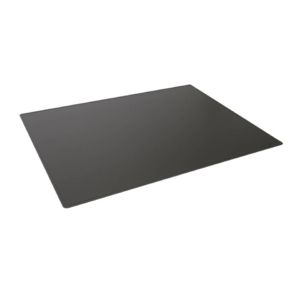 Sottomano 65x50 cm Durable con bordi arrotondati in PPL opaco nero 7133-01