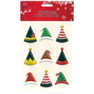 Vetrofania Natalizia in gel - Biembi (conf.2)