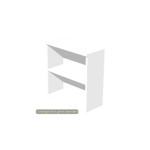 Armadio basso a giorno 2898 90x46xh.85 cm Artexport Bianco AR/MB/33