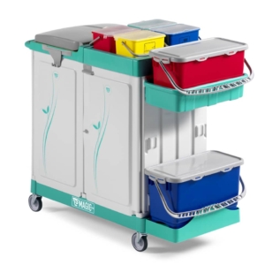 Carrello a 3 reparti con maniglia regolabile Magic System - 120x58x115 cm TTS 720 elegance - MS720E0C0A00