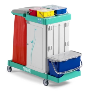 Carrello a 3 reparti Magic System - 120x60x115 cm TTS 710 Safety MS710S0C0A00