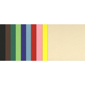 Cartoncini colorati Maxipack COLORLINE 70x100 cm 100 fogli 220g/m² Canson 10 Colori Assortiti