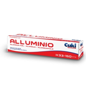 Rotolo di alluminio con astuccio Cuki Professional 326 mm x 150 m 3933015