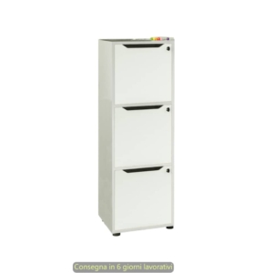 Ante pantografate con serratura Maximail 36,8xh.36,8 cm Artexport Bianco 3aMaxM/3 (set 3 pezzi)