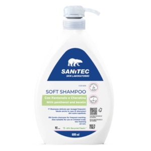 Soft shampoo delicato per lavaggi frequenti Skin Lab Sanitec 600 ml