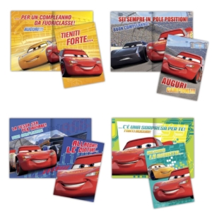 Biglietti auguri Assortiti 11,5x16,8 cm - Rex-Sadoch cars WDBA030G (conf.12)