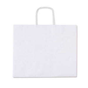 Borse in carta Takeaway kraft Bianca 36,5x25x30 cm Rex-Sadoch 100g/m² (conf.150)