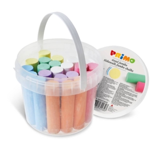 Secchiello 22 gessi Primo Jumbo 7 Colori Assortiti