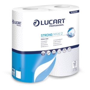 Rotolo cucina 2 veli Lucart STRONG MAXI 2 - 88 strappi per rotolo (conf.2)