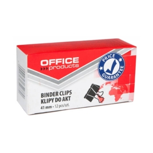 Molle fermacarte Nero Office Products 41 mm (conf.12 molle)