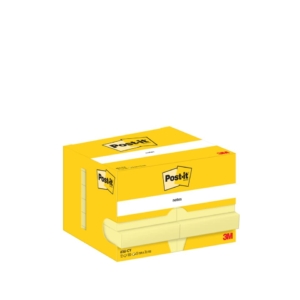 Foglietti riposizionabili classici Post-it® Giallo Canary™ - formato 51x76 mm (conf.12)