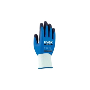 Guanti protettivi antiscivolo Unilite 7710 F nylon - superfici oleose o bagnate - blu Uvex TG.8 - 6027808