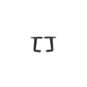 Coppia di braccioli regolabili in 4 direzioni diverse Neri per sedute Seditaly forma a T - BR50DX+SX01S